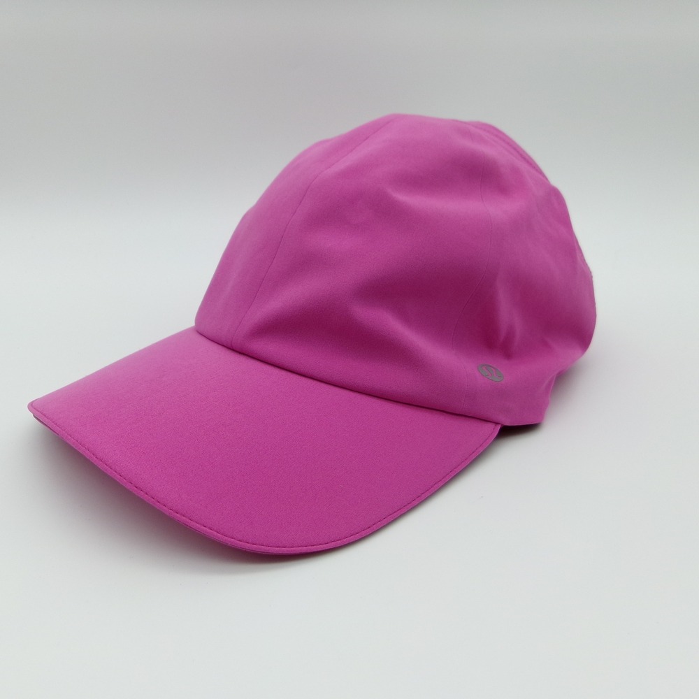 Lululemon Fast and Free Run Hat Pink Adjustable Lightweight Reflective OS